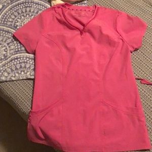 HeartSoul pink scrub set